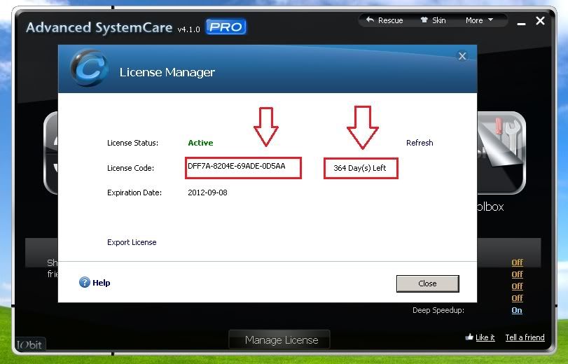 FREE Advance System Care Pro Serial