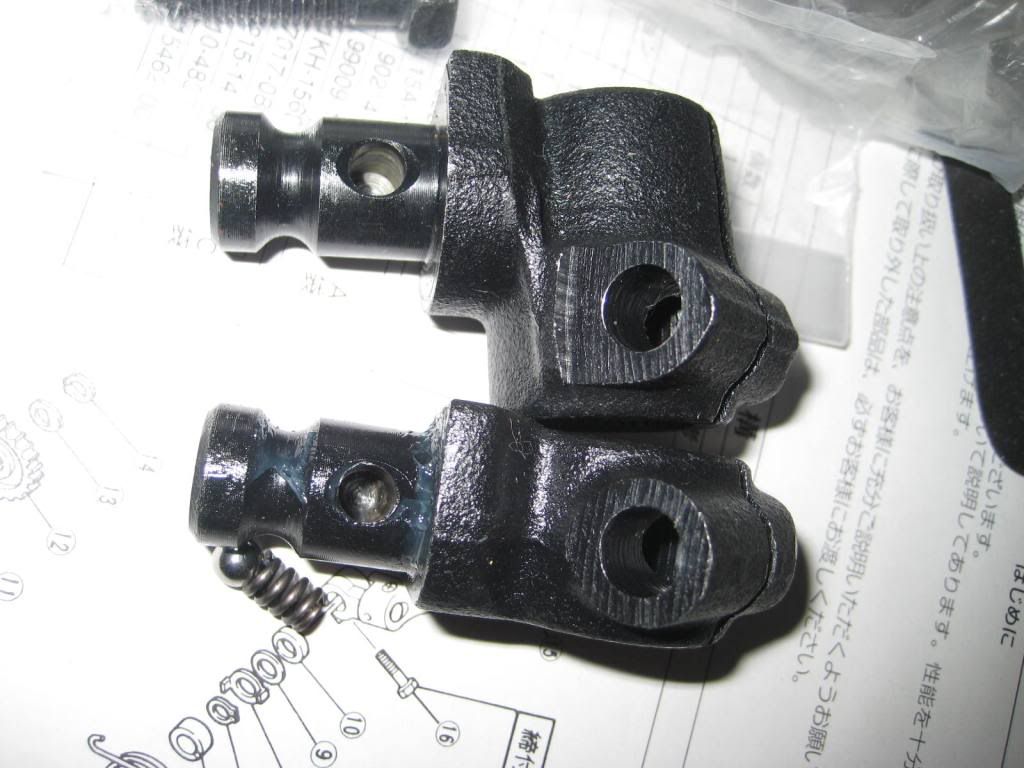 Bending an aluminum kickstart... ????? TW200 Forum