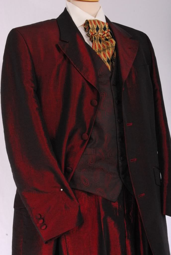 SUIT MENS WINE RED 2 TONE PRINCE EDWARD WEDDING DRESS SUIT JACKET eBay