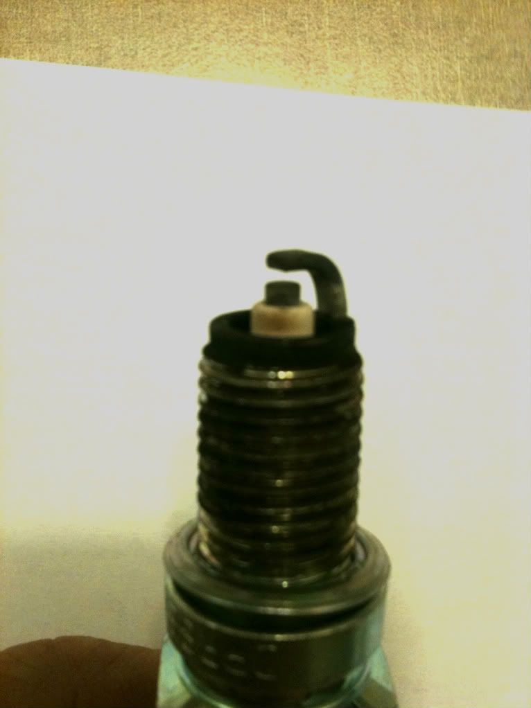 What does this spark plug tell you Honda Shadow Forums