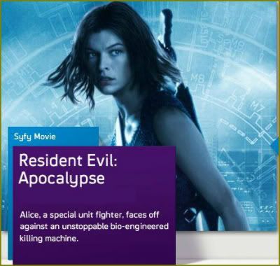 Resident Evil Apocalypse Syfy