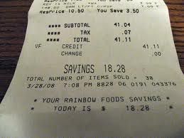 receipt