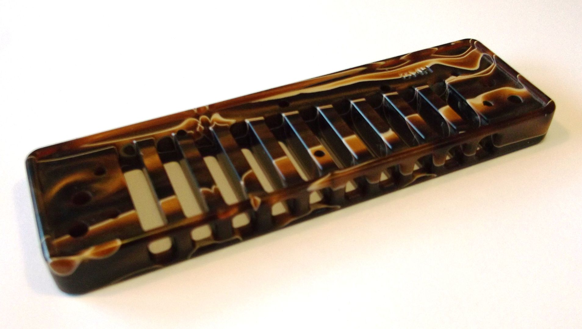 Suzuki HarpMaster Fancy Acrylic Comb photo HM FA Copper 2_zpsnspxggxd.jpg
