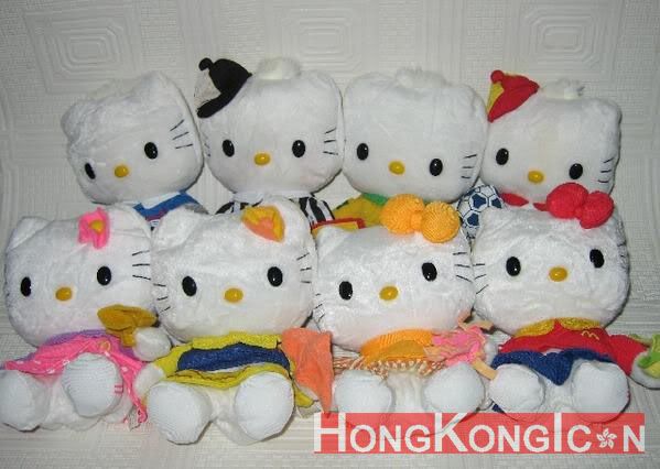 hello kitty and dear daniel plush set