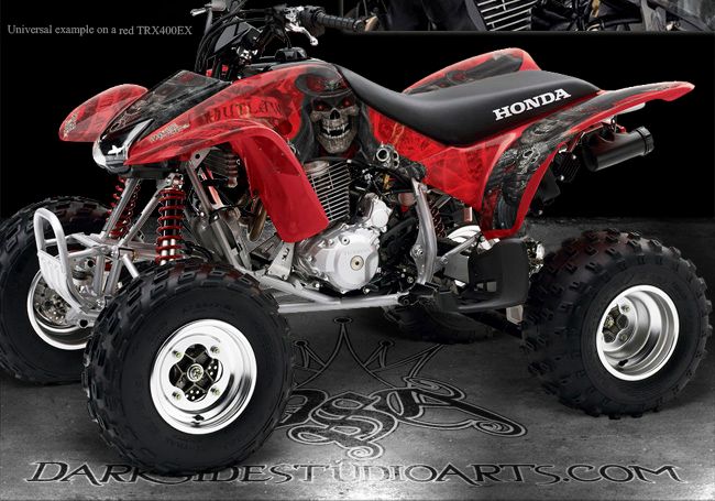 2005 Honda trx 400ex plastics #6