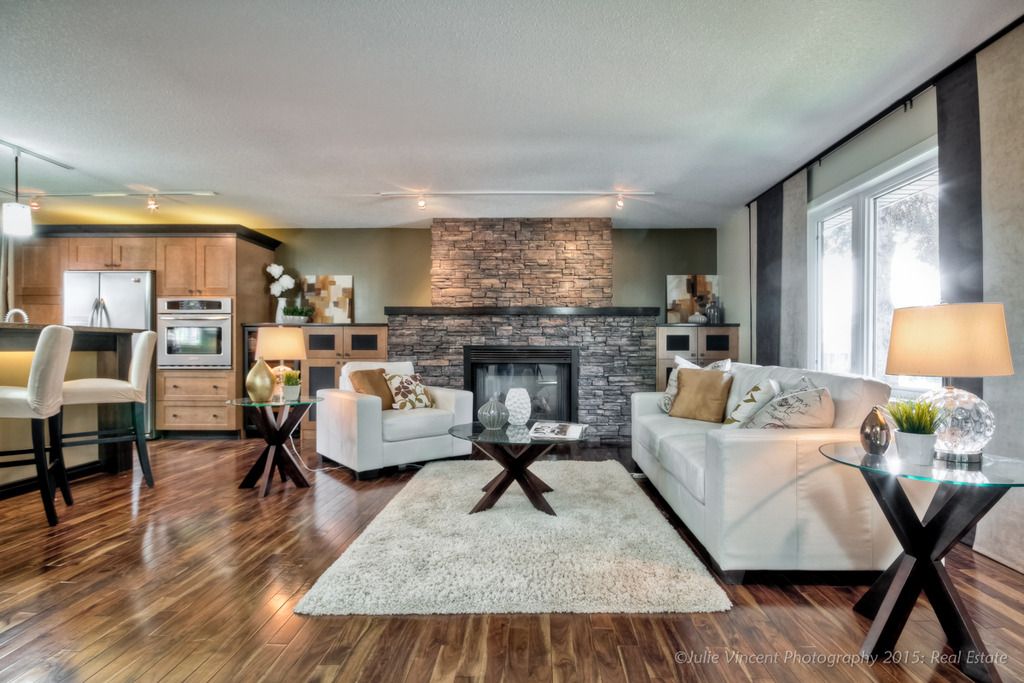 Calgary Vacant Home Staging Sundance living room