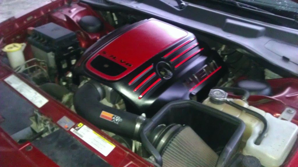 Pictures of my engine cover painted the FIRST time, now for the REdo