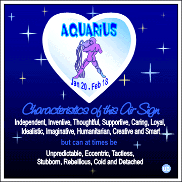 Myspace Comment: Zodiac Sign - Aquarius