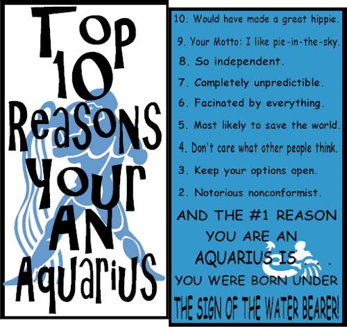 Myspace Comment: Zodiac Sign - Aquarius