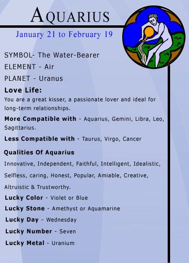 Myspace Comment: Zodiac Sign - Aquarius