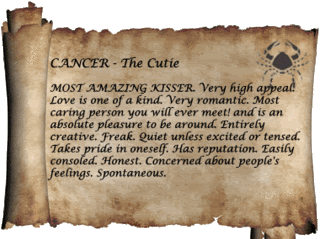 Myspace Comment: Zodiac Sign - Cancer