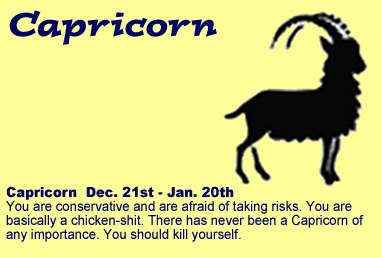 Myspace Comment: Zodiac Sign - Capricorn