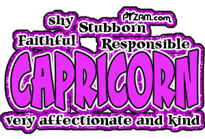 Myspace Comment: Zodiac Sign - Capricorn