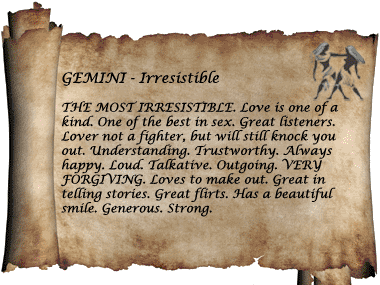 Myspace Comment: Zodiac Sign - Gemini
