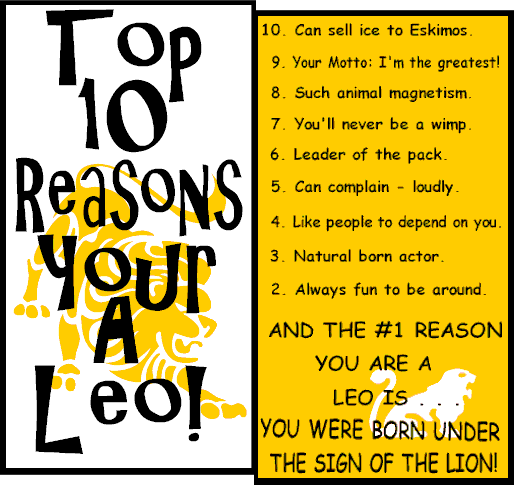 Myspace Comment: Zodiac Sign - Leo