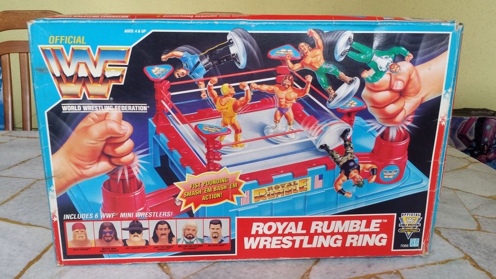 wwf hasbro mini figures