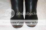 JEFFREY CAMPBELL NEW WOMENS 8 TALL SUPPLE BLACK LEATHER KNEE HIGH 