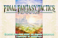 Final Fantasy Tactics: Advance