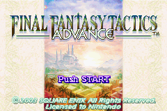 Final Fantasy Tactics: Advance