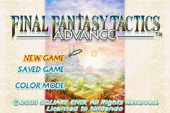 Final Fantasy Tactics: Advance