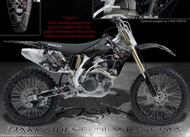 HONDA 2002-2004 CRF450 CRF450R GRAPHICS KIT \